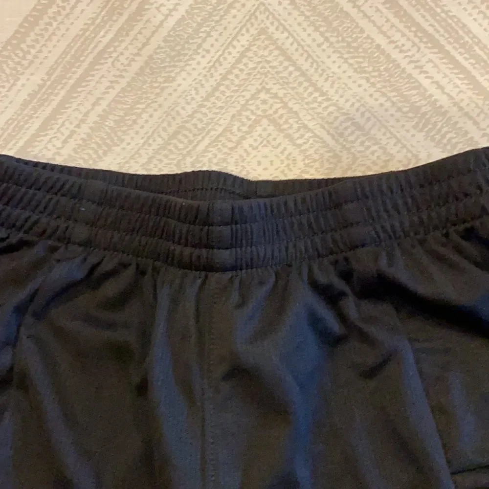 Adidas Boys Black & Red Aeroreaady Athletic Shorts